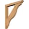 Ekena Millwork Funston Traditional Smooth Bracket w/ Offset Brace, Western Red Cedar, 5 1/2"W x 40"D x 44"H BKT0604X40X44FST01SWR - alternate 1